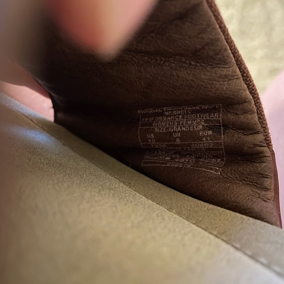 Merrell Dark Spice Sundial Wedge Sandals Size 10 Summer Casual Slip On Flip Flop - Picture 14 of 15